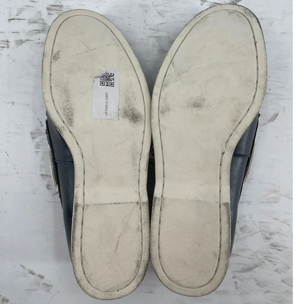 Club Room Mens Boat Shoes Navy Blue Good
